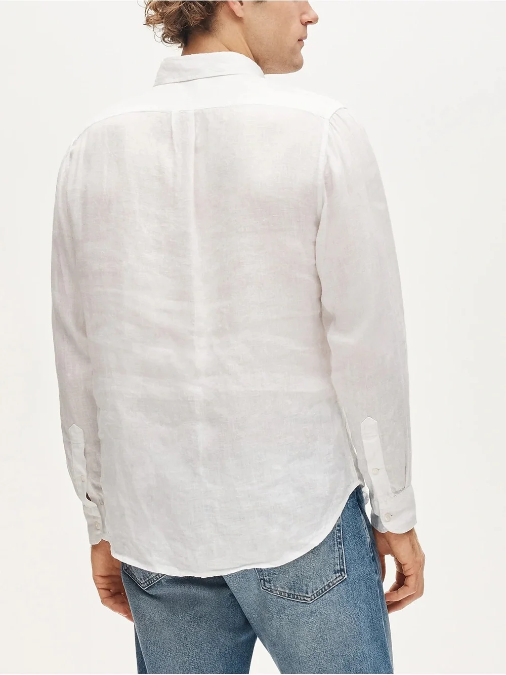 NWT J.Crew Baird McNutt Irish linen shirt Size L